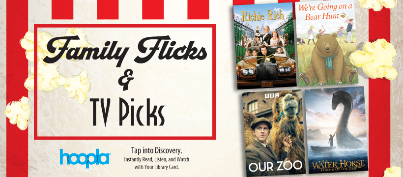 family flicks and tv picks graphic