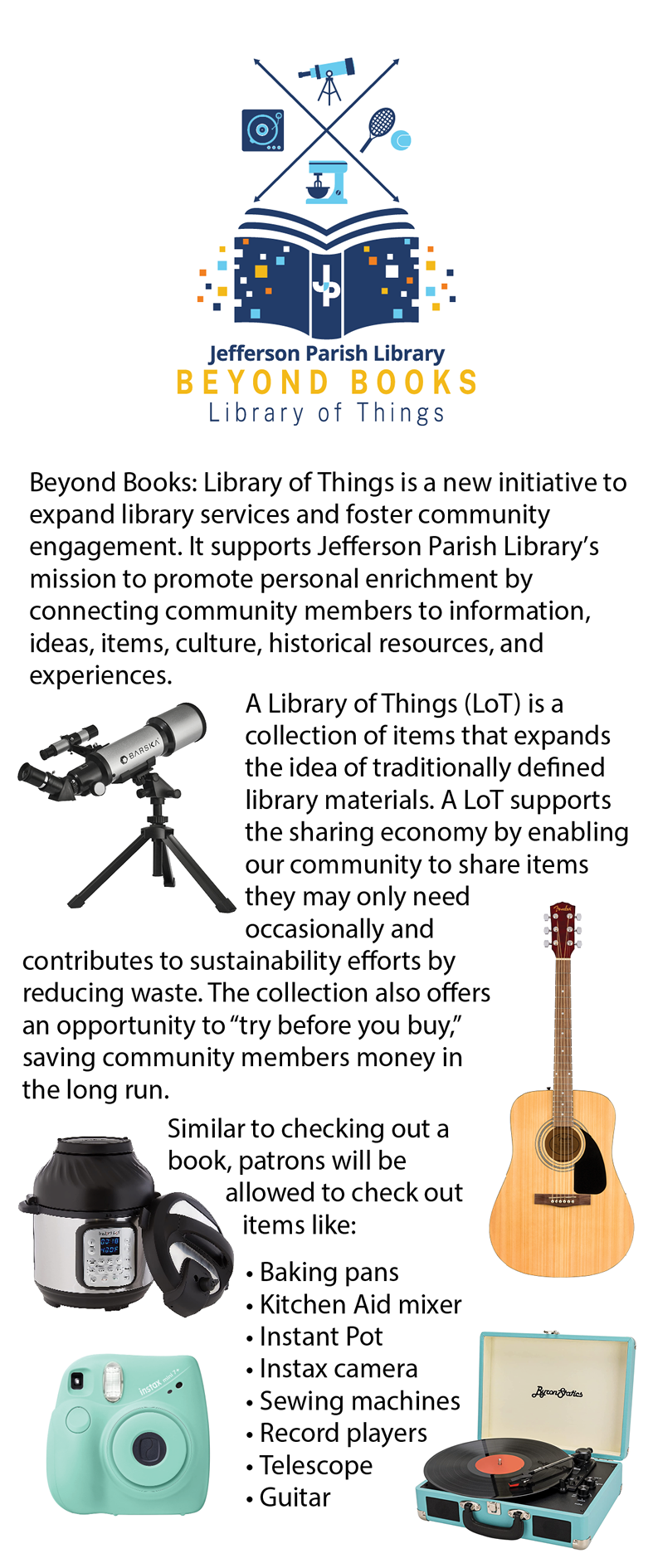 Beyond Books: Library of Things info